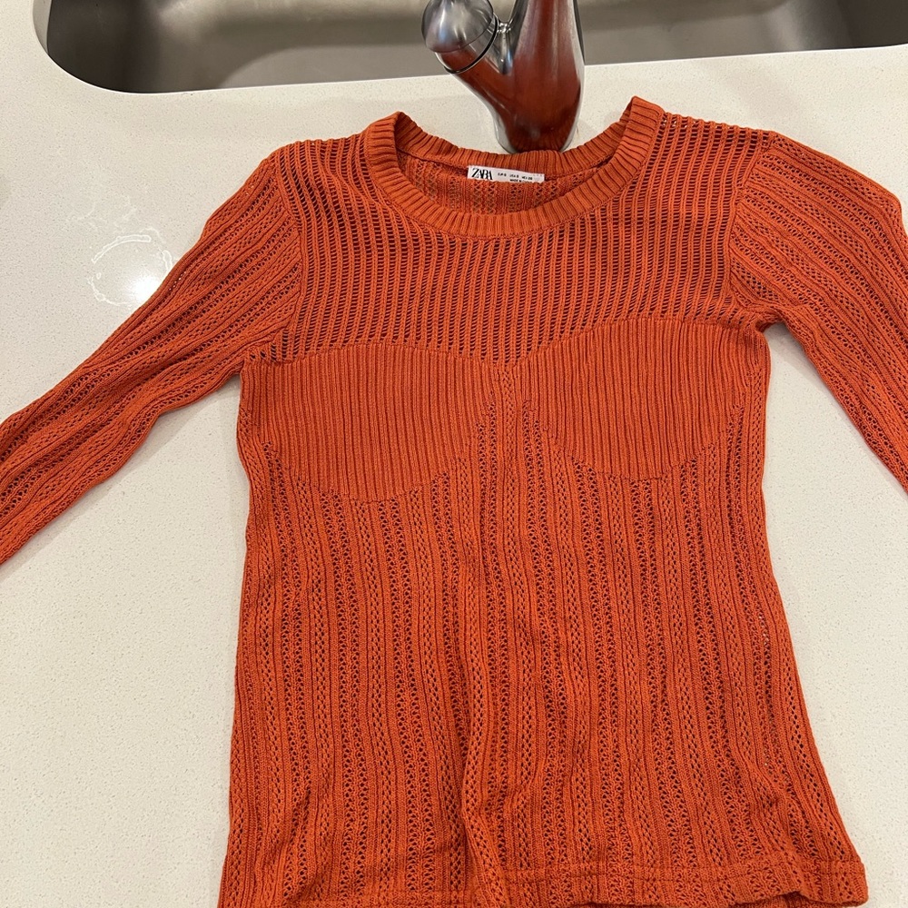 ZARA KNIT LONG SLEEVE